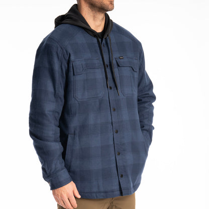 Targhee Fleece Lined Flannel Hoodie