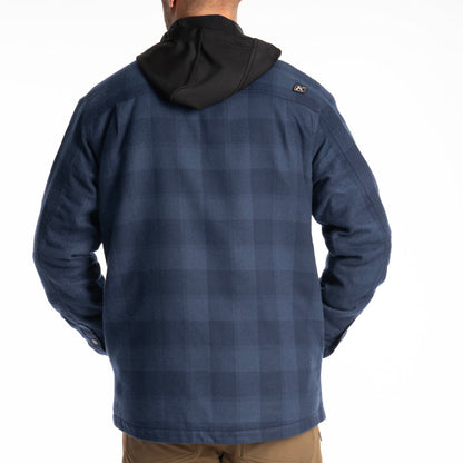 Targhee Fleece Lined Flannel Hoodie