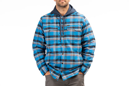 Targhee Fleece Lined Flannel Hoodie