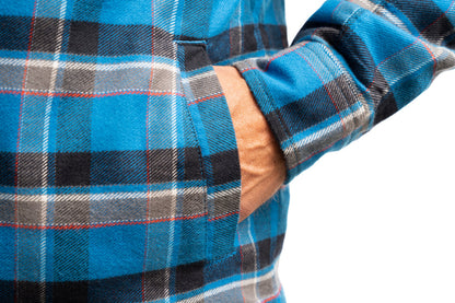 Targhee Fleece Lined Flannel Hoodie