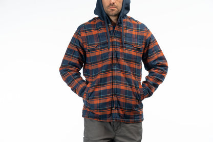 Targhee Fleece Lined Flannel Hoodie