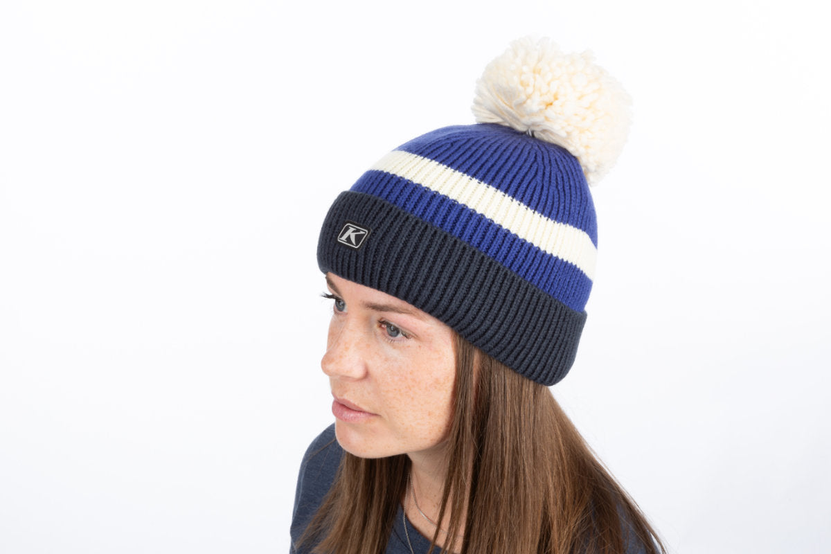 Powder Pom Beanie One Size Fits All