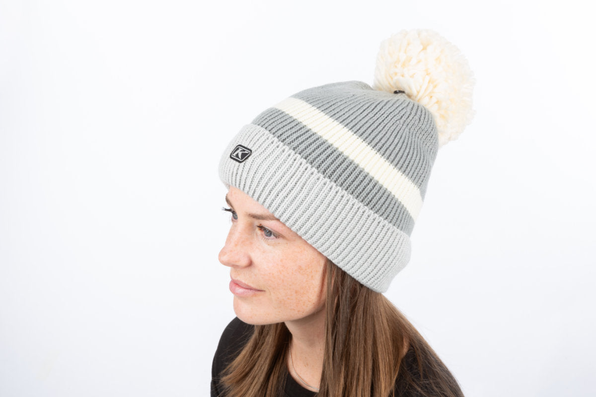 Powder Pom Beanie One Size Fits All