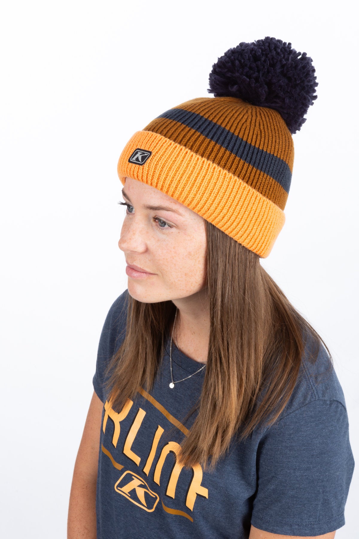 Powder Pom Beanie One Size Fits All