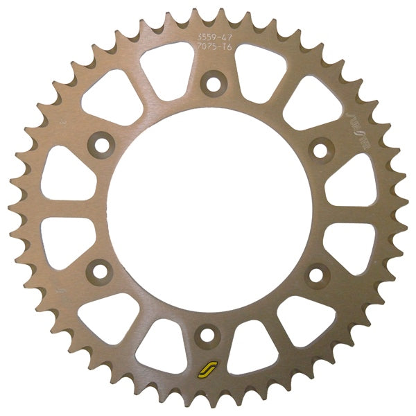 Sunstar Aluminum Rear Sprocket 520 - Fits Honda - Rear