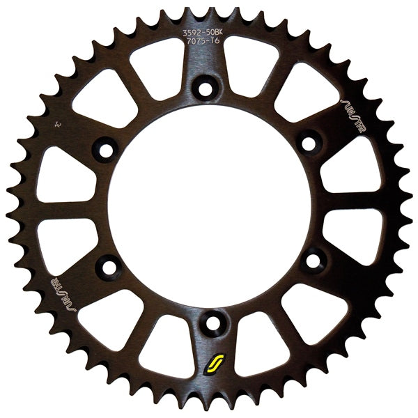 Sunstar Aluminum Rear Sprocket 520 - Fits Honda - Rear