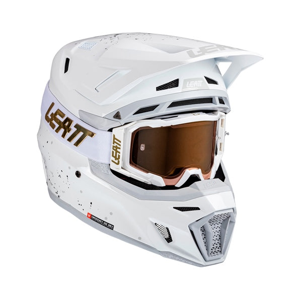 LEATT 8.5 Off-Road Helmet Kit V25 - Goggle Included