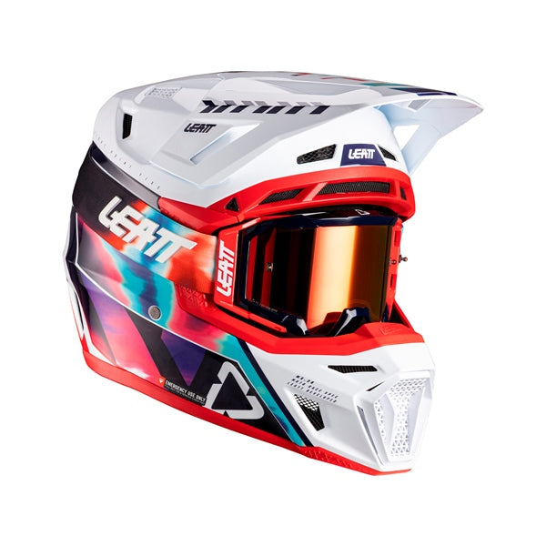 LEATT 8.5 Off-Road Helmet Kit V26 - Goggle Included