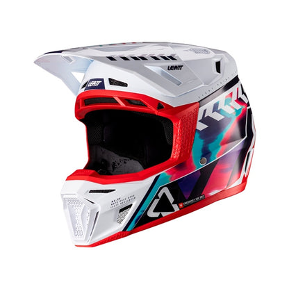 LEATT 8.5 Off-Road Helmet Kit V26 - Goggle Included