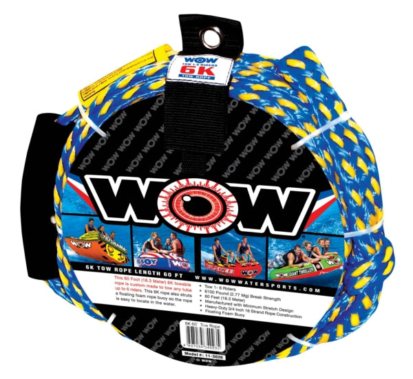 WOW 6K, 60', Watersport Tow Rope Tow rope