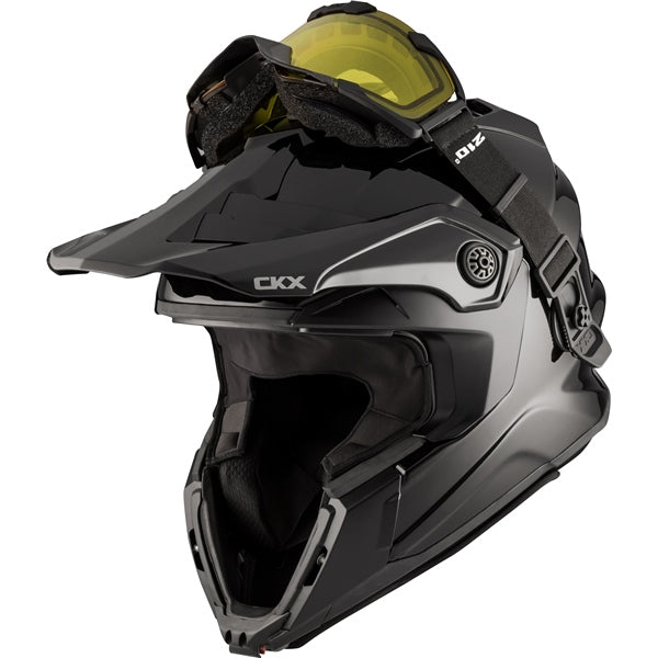 CKX Titan Original Helmet - Trail and Backcountry Solid - 210° Goggle Included