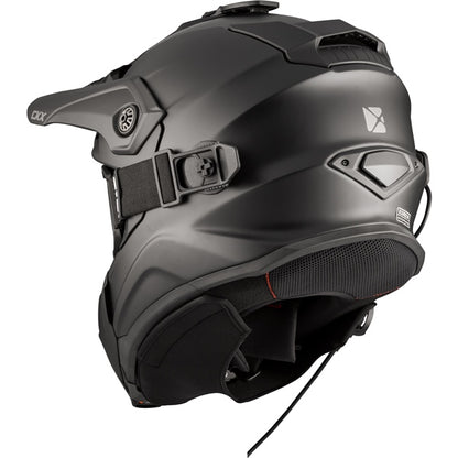 CKX Titan Original Electric Combo Helmet – Trail and Backcountry Solid - 210° Goggle Included