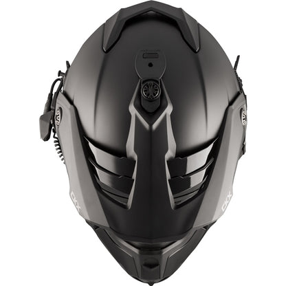 CKX Titan Original Electric Combo Helmet – Trail and Backcountry Solid - 210° Goggle Included
