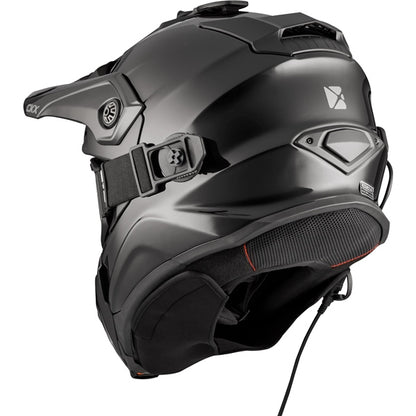 CKX Titan Original Electric Combo Helmet – Trail and Backcountry Solid - 210° Goggle Included