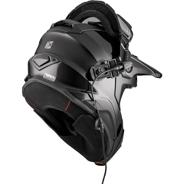 CKX Titan Original Electric Combo Helmet – Trail and Backcountry Solid - 210° Goggle Included
