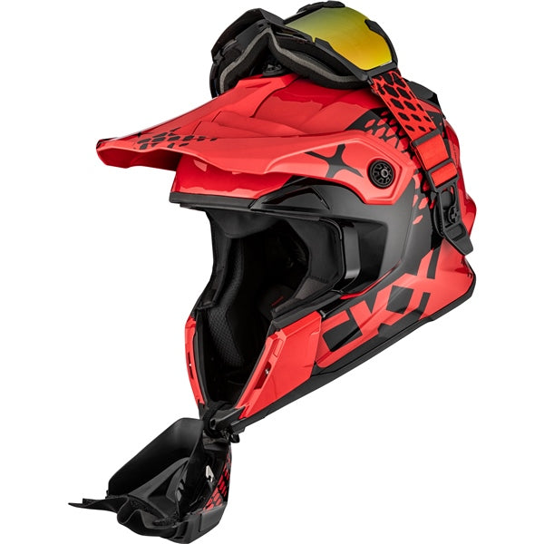 CKX Titan Original Helmet - Trail and Backcountry Viper - 210° Goggle Included