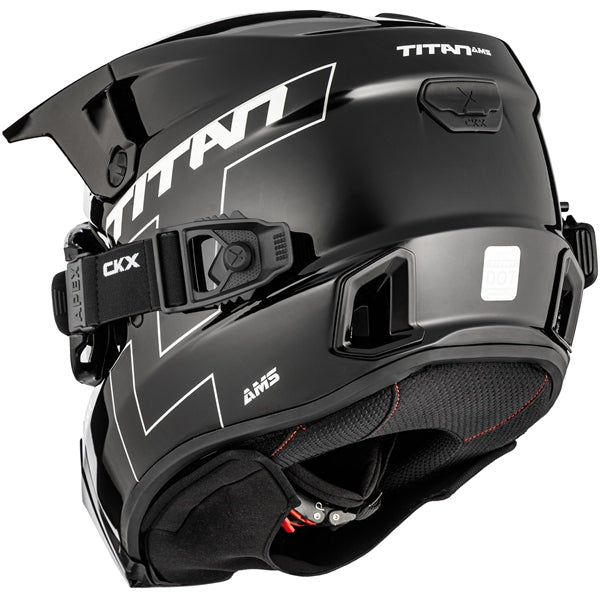 CKX Titan AMS Helmet Solid - Apex Goggle included