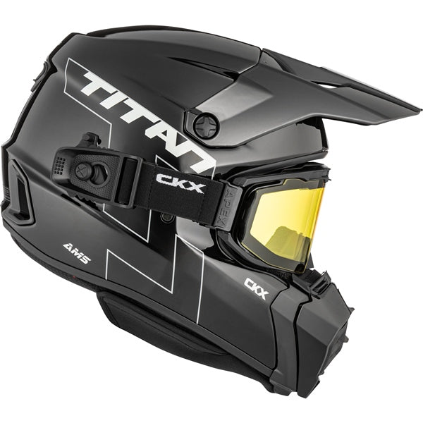 CKX Titan AMS Helmet Solid - Apex Goggle included
