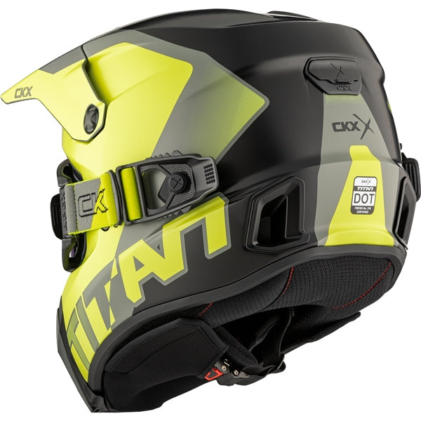 CKX Titan AMS Helmet Nunavut - Apex Goggle included