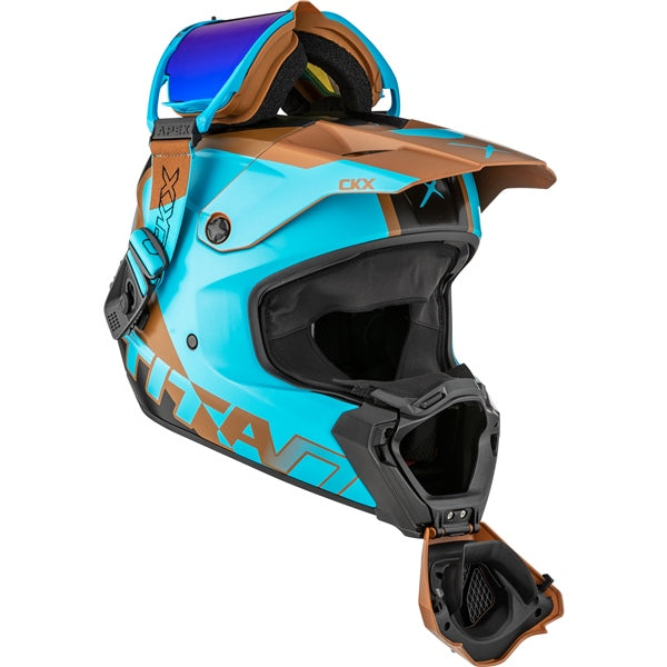 CKX Titan AMS Helmet Nunavut - Apex Goggle included