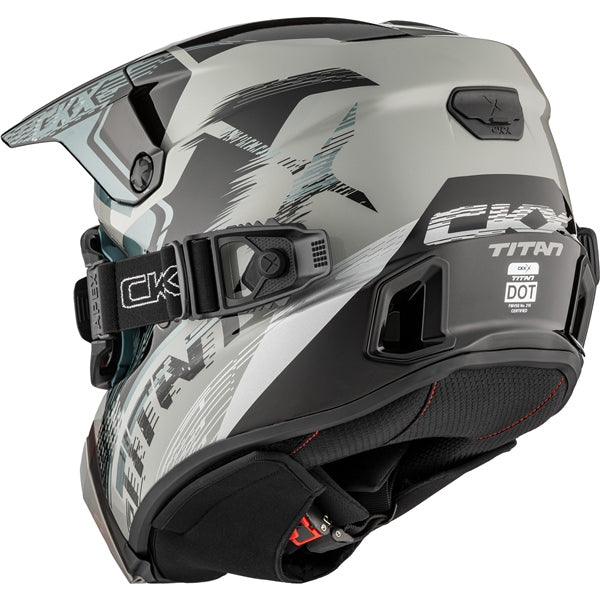 CKX Titan AMS Helmet Concordia - Apex Goggle included