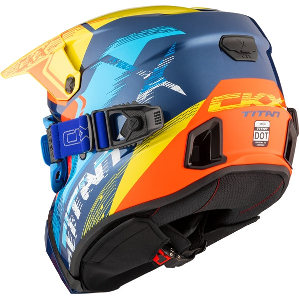 CKX Titan AMS Helmet Concordia - Apex Goggle included