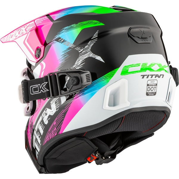 CKX Titan AMS Helmet Concordia - Apex Goggle included
