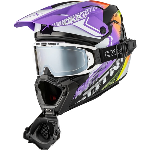 CKX Titan AMS Helmet Concordia - Apex Goggle included