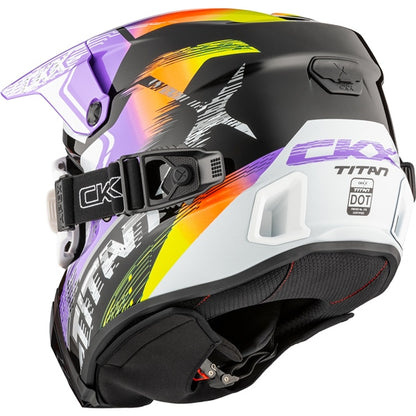 CKX Titan AMS Helmet Concordia - Apex Goggle included