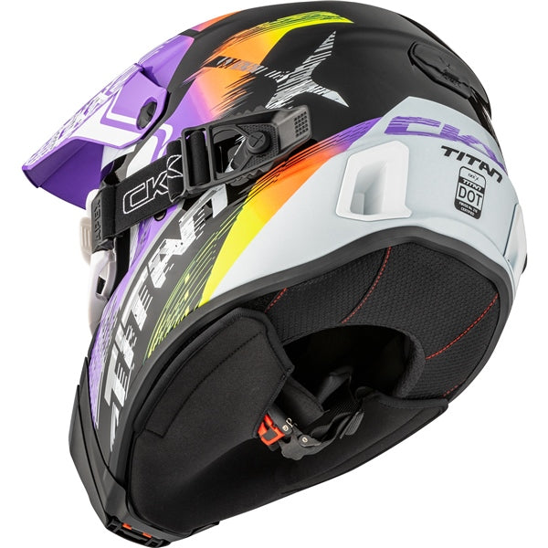 CKX Titan AMS Helmet Concordia - Apex Goggle included
