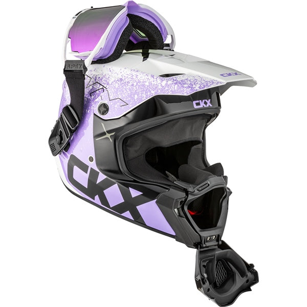 CKX Titan AMS Helmet Vaneer - Apex Goggle included