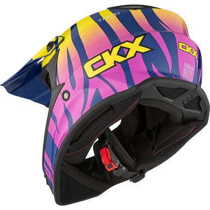 CKX TX019Y Off-Road Helmet Zoo - Without Goggle