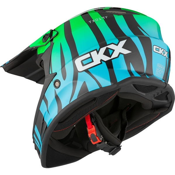 CKX TX019Y Off-Road Helmet Zoo - Without Goggle