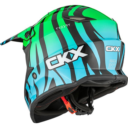CKX TX019Y Off-Road Helmet Zoo - Without Goggle
