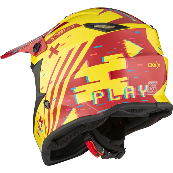 CKX TX019Y Off-Road Helmet Error - Without Goggle