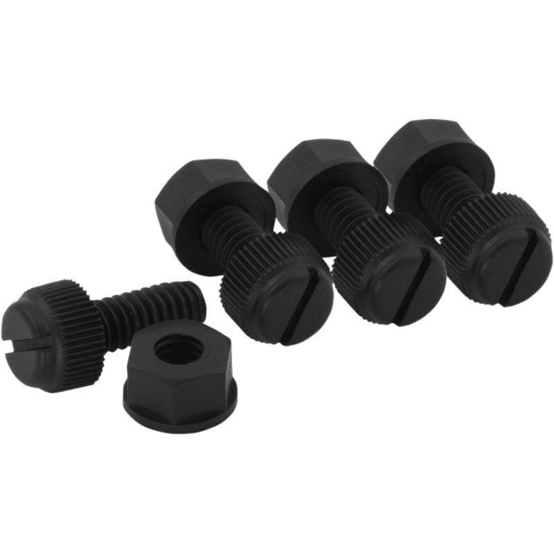 Nylon License Plate Bolts and Nuts