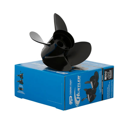 Turning Point Hustler Propeller Fits Yamaha, Fits Volvo, Fits Johnson/Evinrude, Fits Honda, Fits Suzuki, Fits Mercury - Aluminum