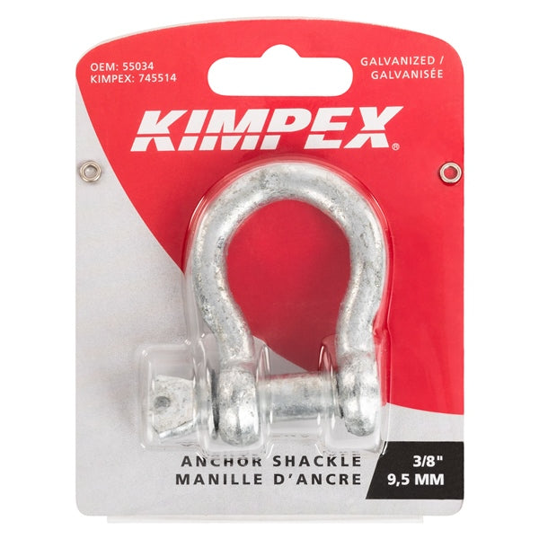 Kimpex Hot-Dipped Galvanized Anchor Shackles