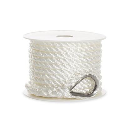 Kimpex 3-Strand Anchor Line 50' - 3/8" - Nylon - 3-Strand Twisted