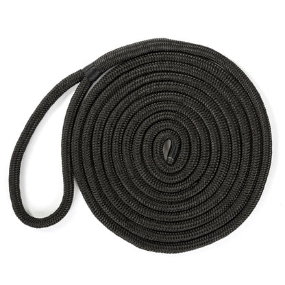 Kimpex Double Braided Dock Line 50' - 3/8" - Nylon - Double Braided