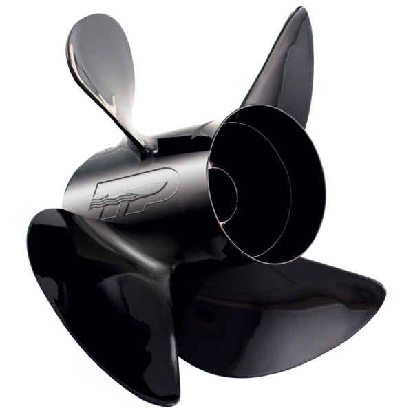 Turning Point Hustler Propeller Fits Johnson/Evinrude, Fits Force, Fits Honda, Fits Mercury, Fits Nissan, Fits OMC, Fits Suzuki, Fits Yamaha - Aluminum
