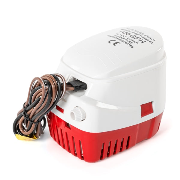 Kimpex 1100 GPH Bilge Pump with Float Switch