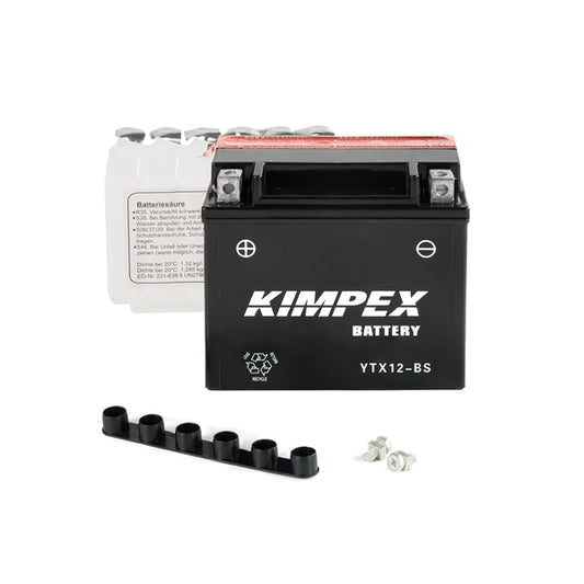 Kimpex Battery Maintenance Free AGM YTX12-BS