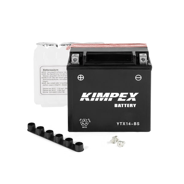 Kimpex Battery Maintenance Free AGM YTX14-BS