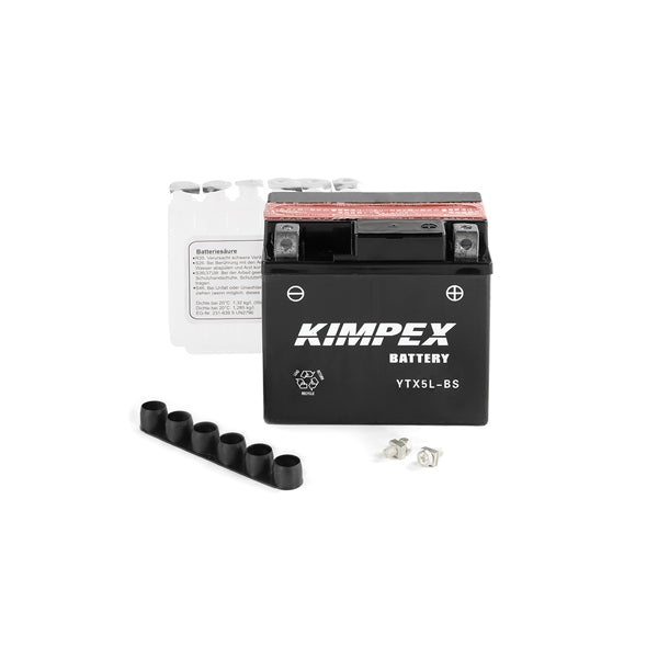Kimpex Battery Maintenance Free AGM YTX5L-BS