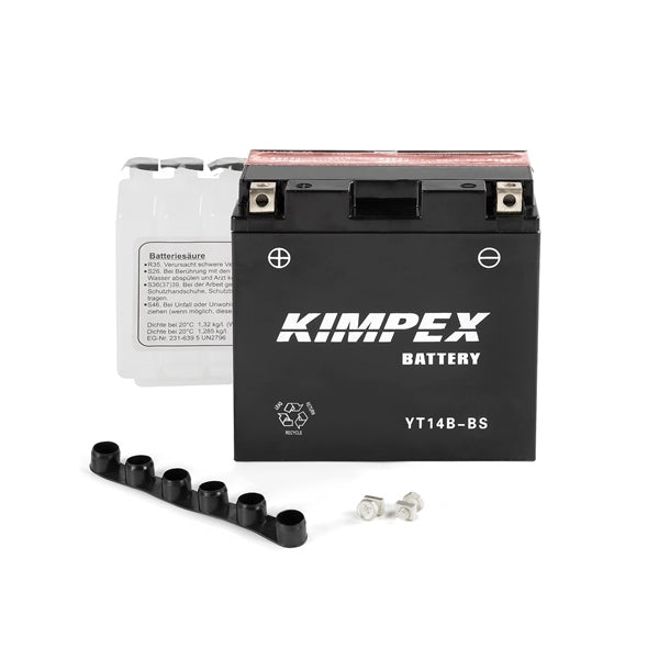 Kimpex Battery Maintenance Free AGM YTZ14B-BS
