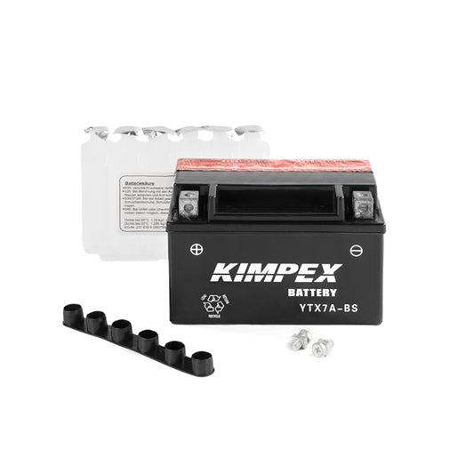 Kimpex Battery Maintenance Free AGM YTX7A-BS