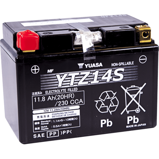 Ytz14S Factory Activated