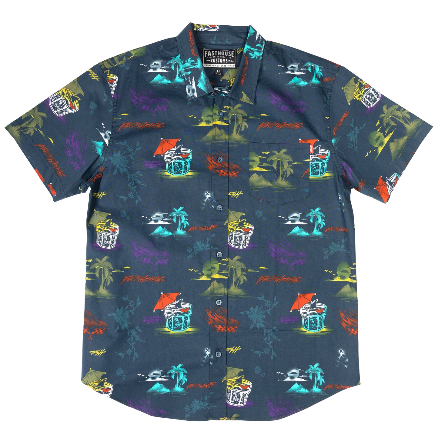Hideout SS Button Up