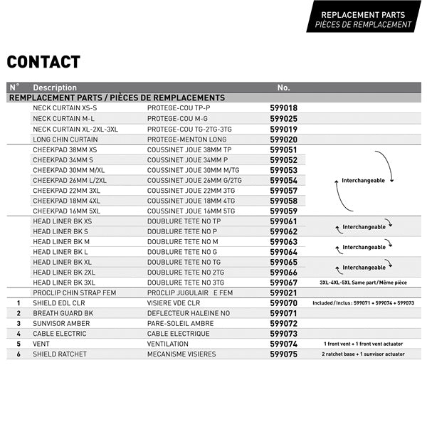 CKX Contact Free-Face Helmet Artik